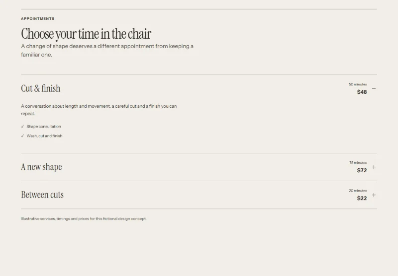 Form & Comb page detail